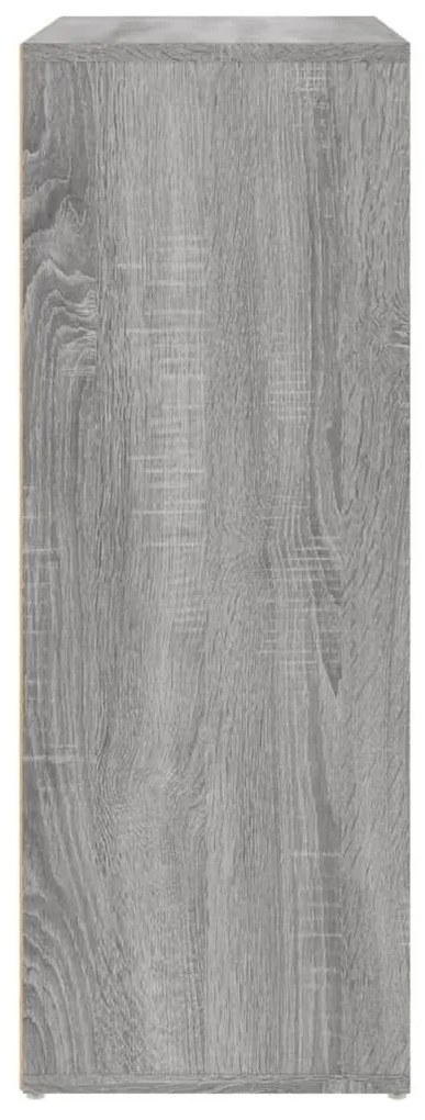 Μπουφές Γκρι Sonoma 60x31x84 εκ. από Επεξεργασμένο Ξύλο - Γκρι