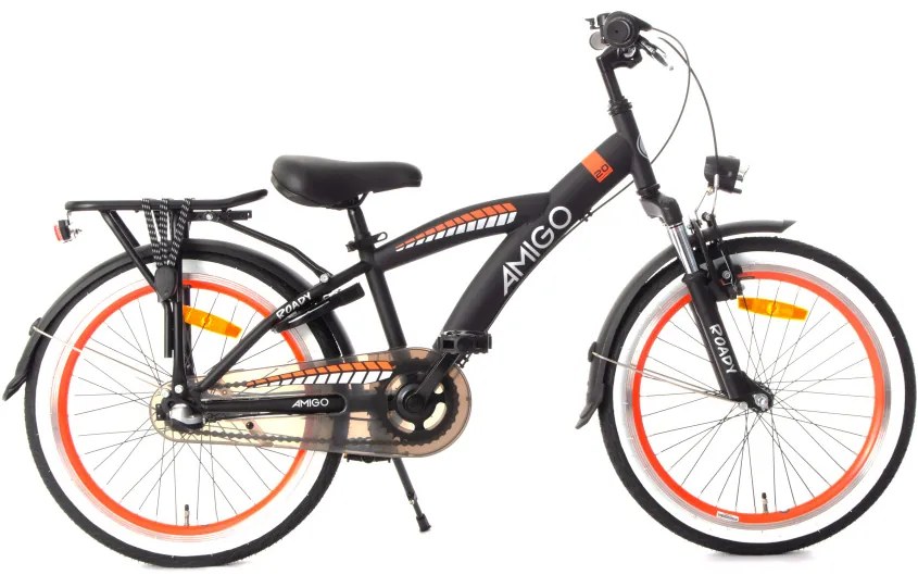 Roady 20 Inch 27,5 cm Boys 3SP Coaster Brake BlackOrangeAMIGO