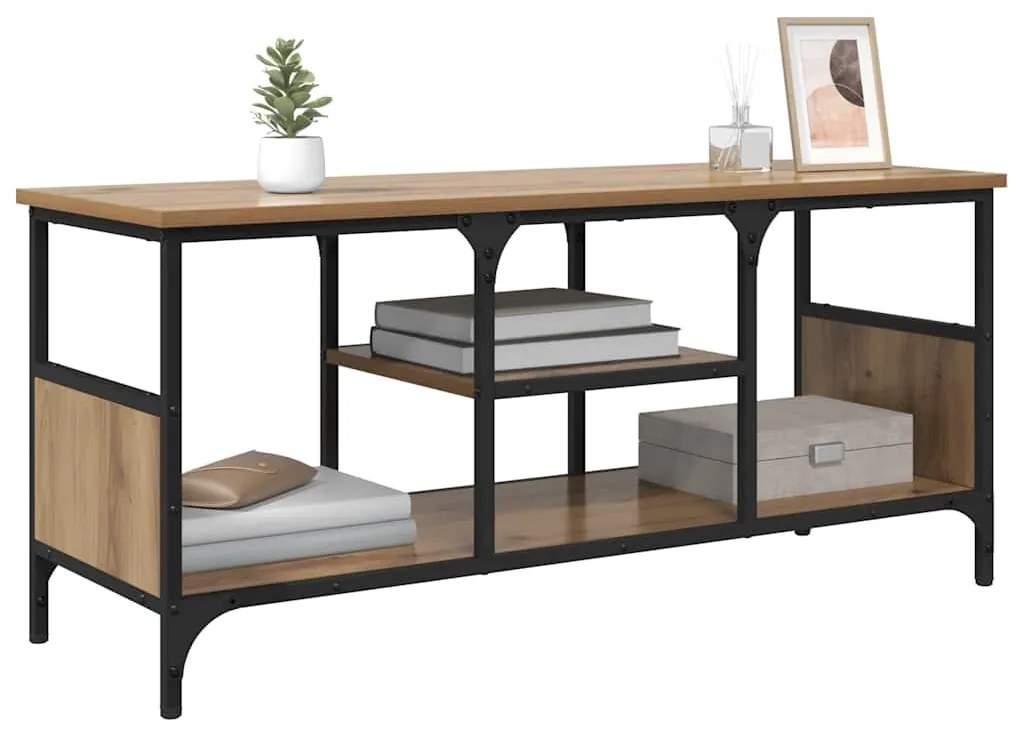 vidaXL Ντουλάπι TV Artisan Oak 100 x 35 x 45 εκ.