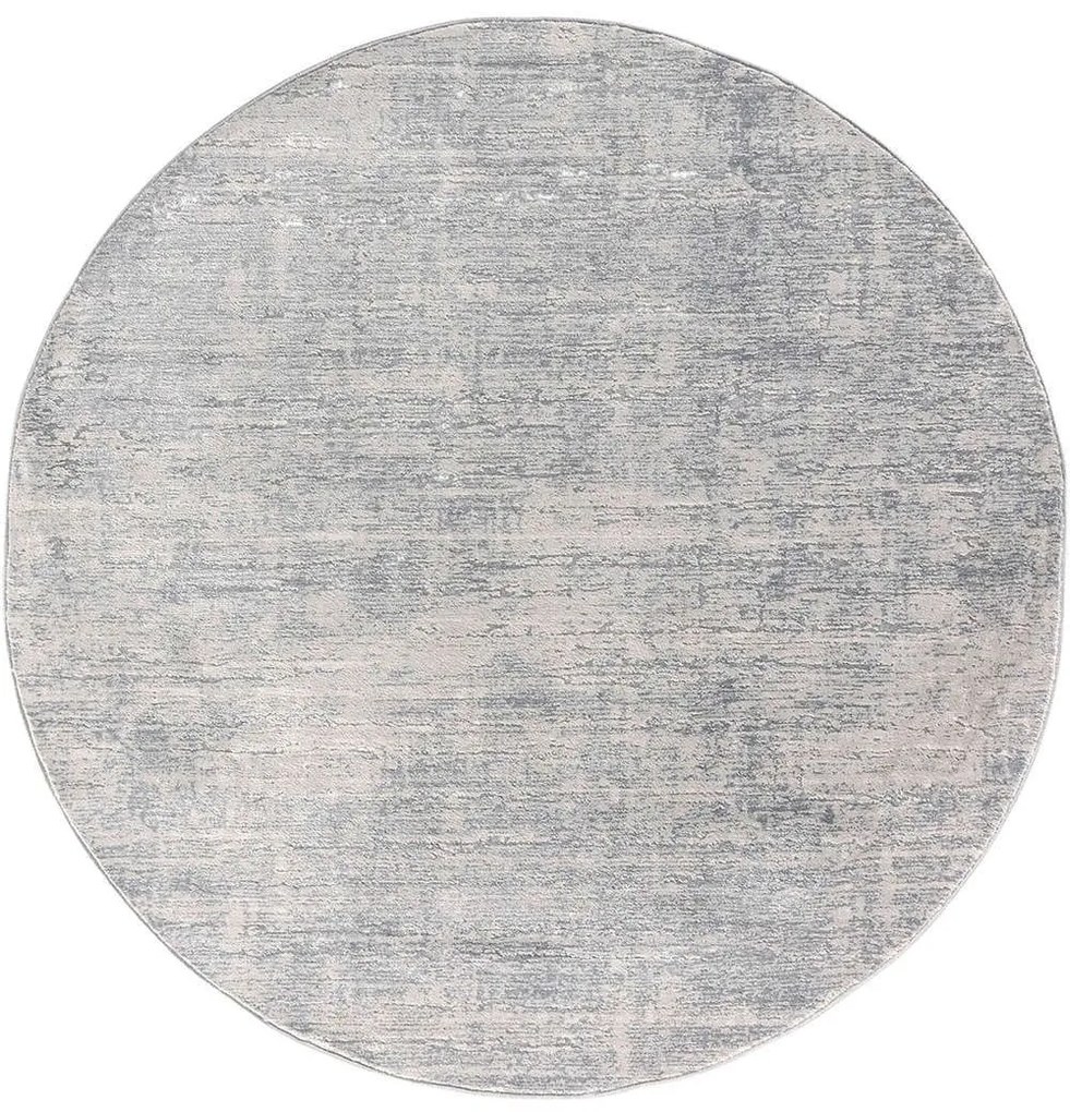 Χαλί Stella A379B Round Silver Tesso Living 195X195cm Round