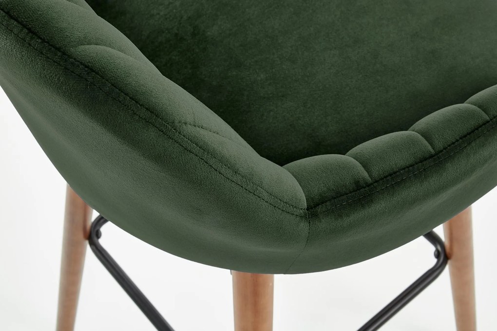 H93 bar stool, color: dark green DIOMMI V-CH-H/93-C.ZIELONY