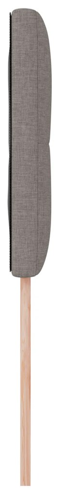 vidaXL Κεφαλάρι Ρυθμιζόμενο Ύψος με κεφαλάρι Taupe 80 cm ύφασμα