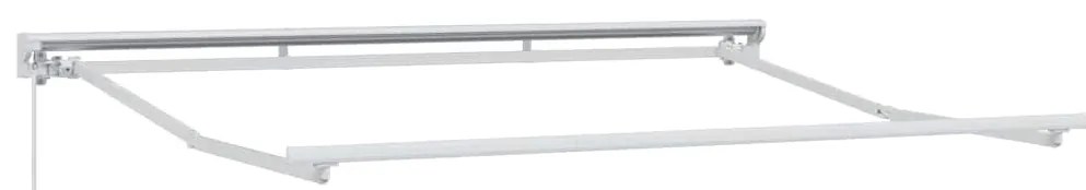 vidaXL Σκελετός Τέντας Λευκό 3 x 2 m Ατσάλι με Πούδρα