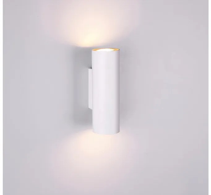 Απλίκα Σποτ Φωτιστικό Τοίχου 2xGU10 Up Down Marley Trio Lighting-212400201-Λευκό 212400201