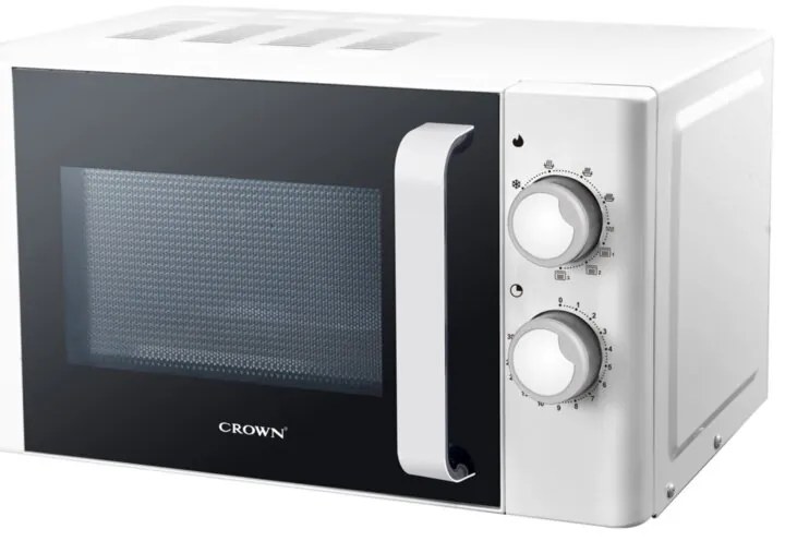 Crown CDMO-2091GR Φούρνος Μικροκυμάτων με Grill 20lt Λευκός