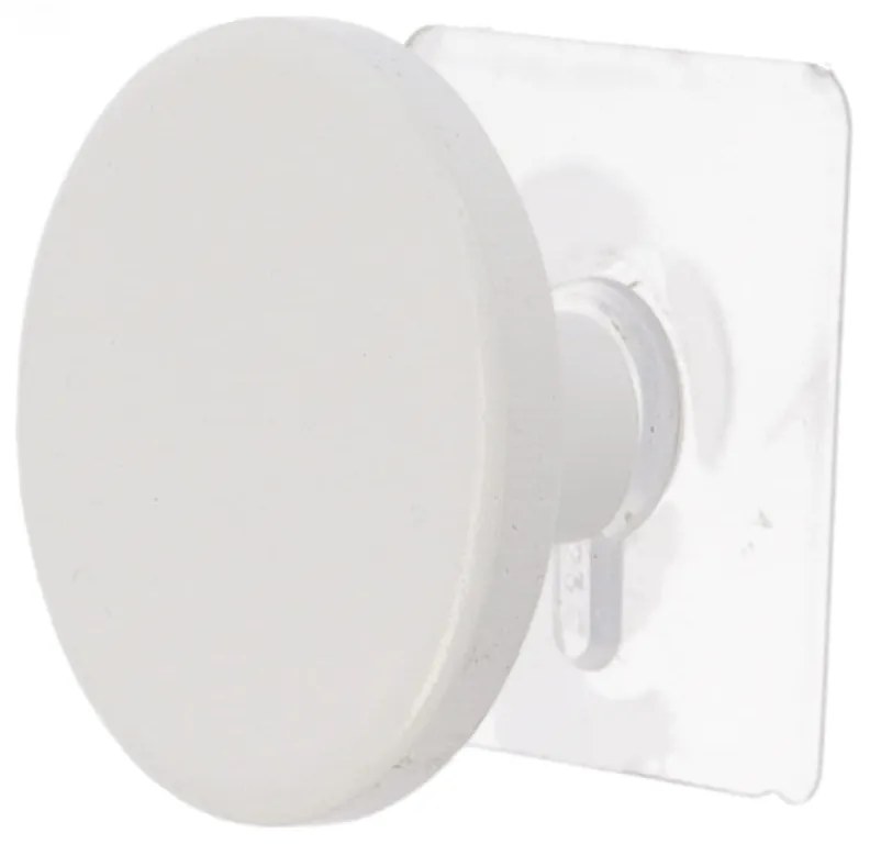 Κρεμαστράκι Αυτοκόλλητο (Φ6.5x4) T-D Rack White 91041100