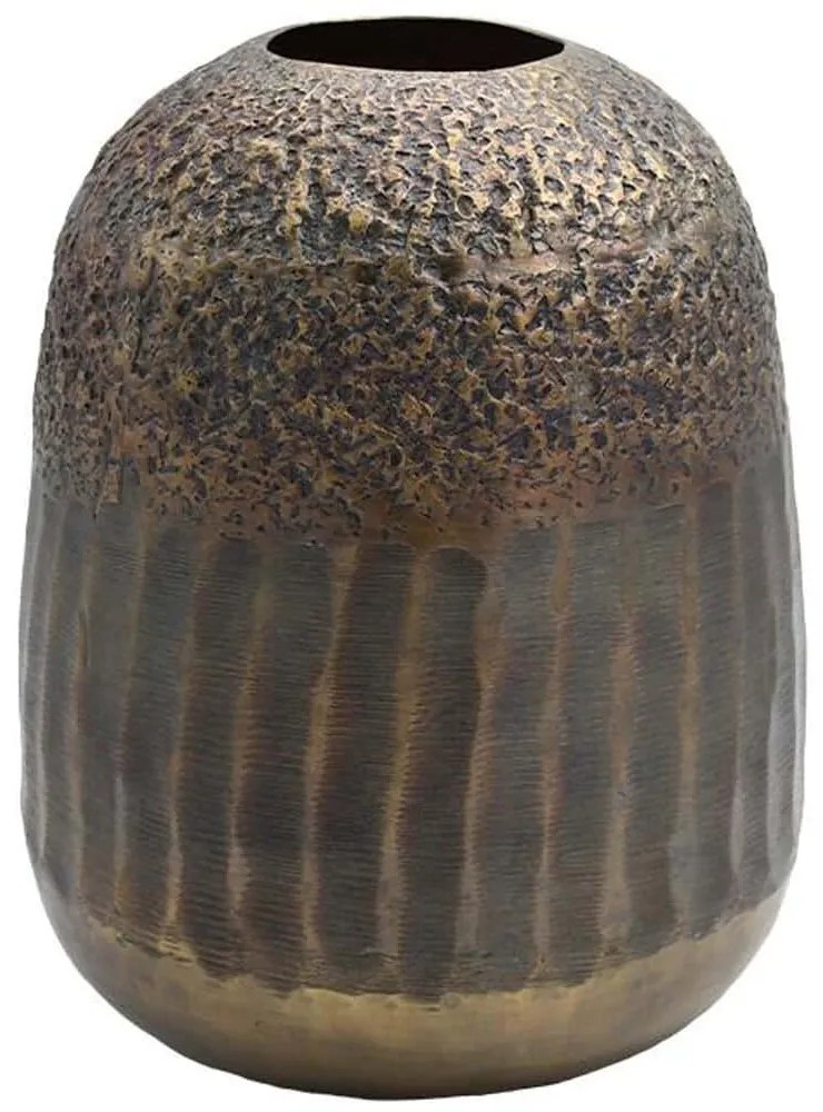 Βάζο 941-124-004 24x30cm Bronze Μέταλλο