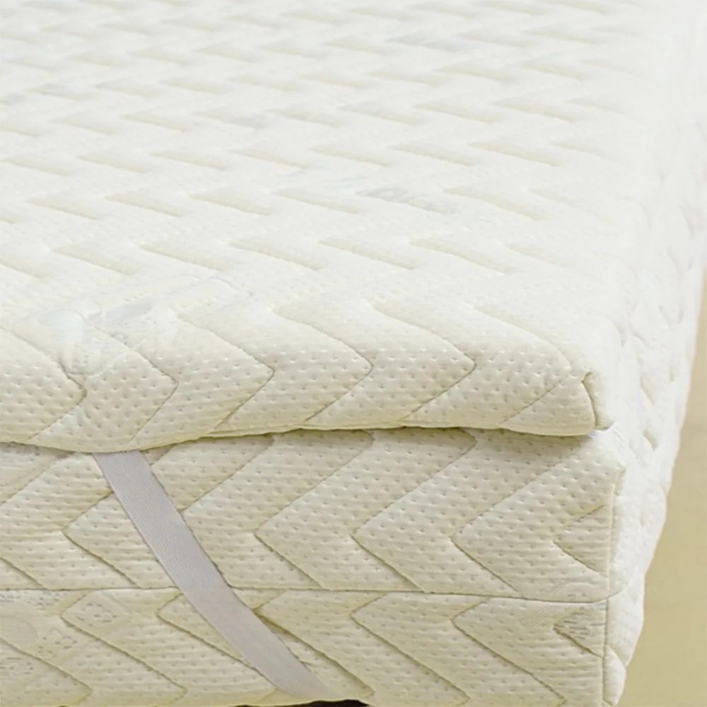 Ανώστρωμα Latex Ivory Vesta Home Διπλό 100x207cm