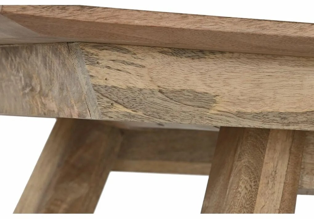 Τραπεζαρία DKD Home Decor Φυσικό Ξύλο από Μάνγκο (180 x 90 x 76 cm)