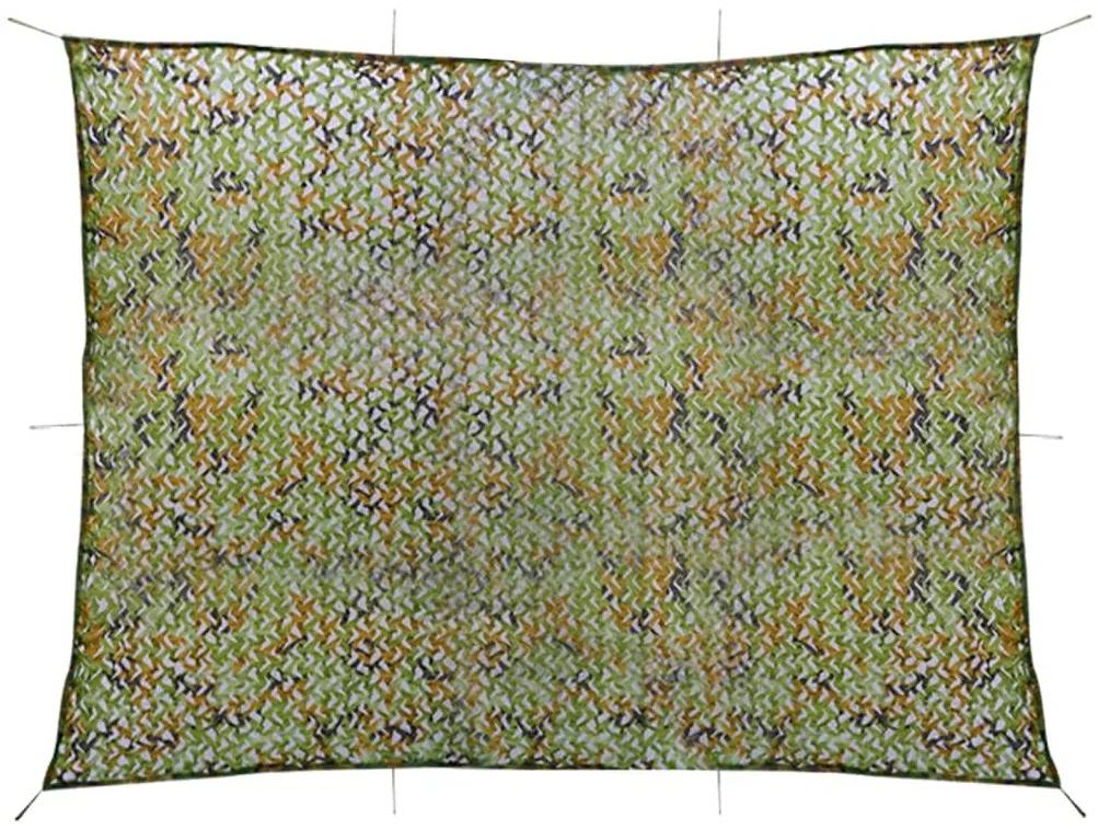 Δίχτυ Σκίασης Παραλλαγής Πράσινο 2 x 4 μ. με Σάκο Αποθήκευσης - Πράσινο