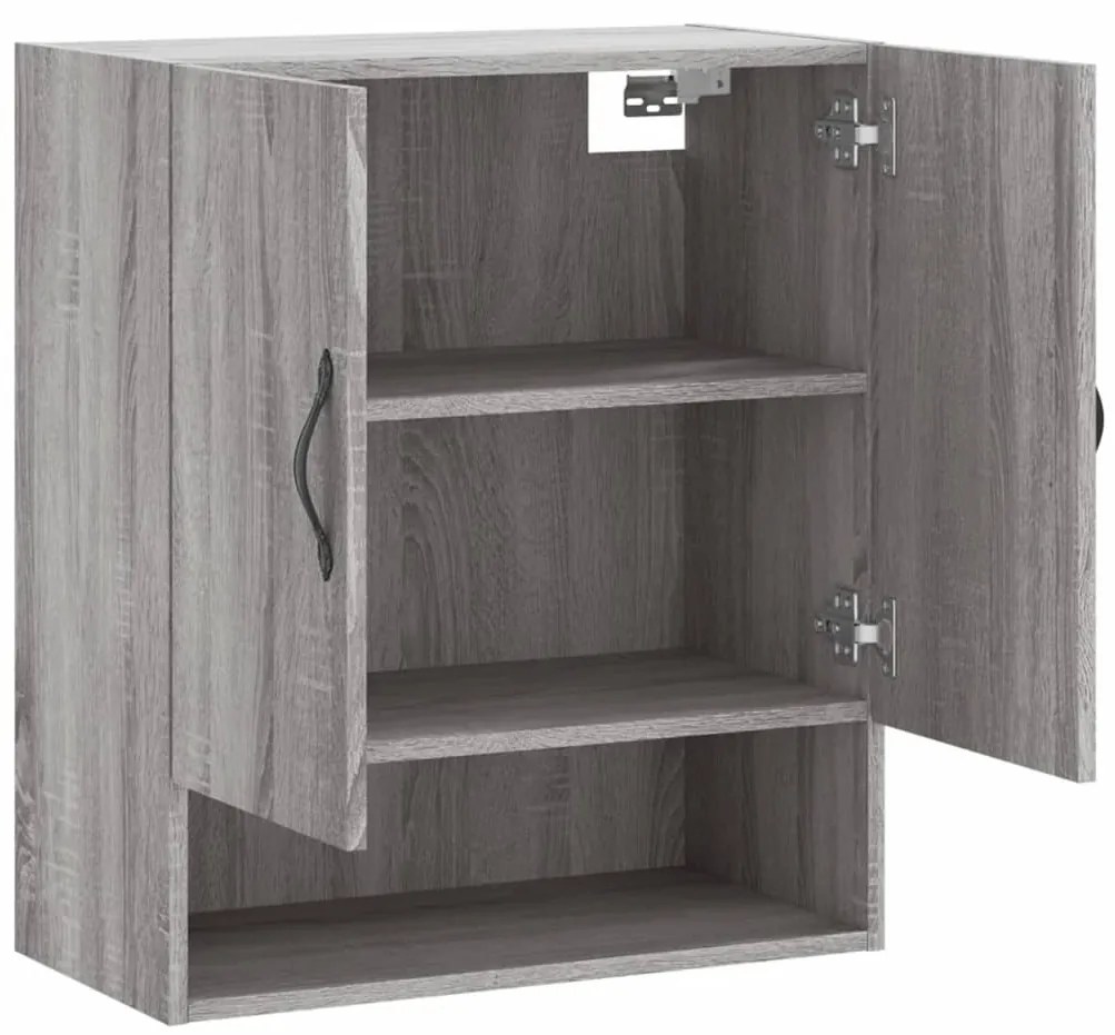 vidaXL Ντουλάπι Τοίχου Γκρι Sonoma 60 x 31 x 70 εκ. από Επεξεργ. Ξύλο