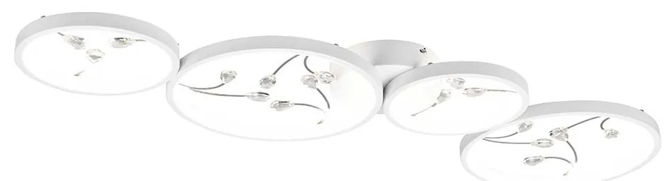 Φωτιστικό Κρεμαστό Trio Lighting Groovy 642110431 Λευκό Ματ (4000K)