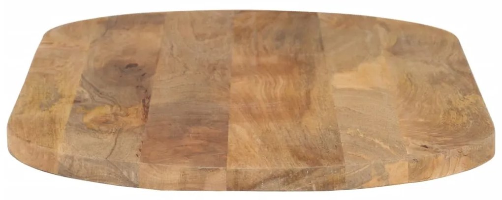 vidaXL Επιφάνεια Τραπεζιού Οβάλ 140x60x2,5 εκ. Μασίφ Ξύλο Μάνγκο