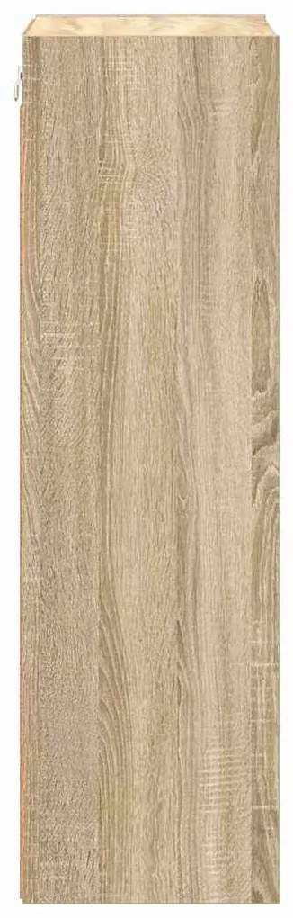 vidaXL Κρεμαστό ντουλάπι Riga Δρύς Sonoma 40 x 29,5 x 100 εκ.