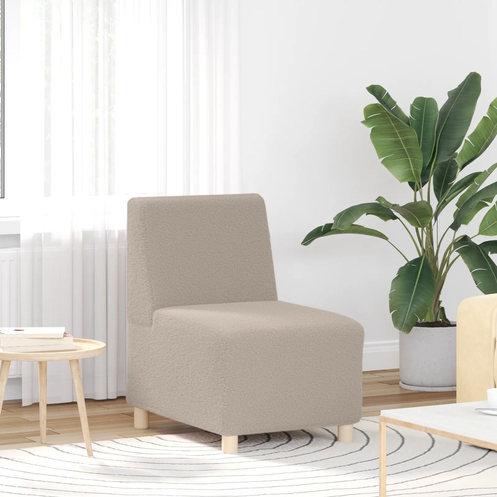 vidaXL Καθίσμα Σαλονιού 2 pcs Ανοιχτό γκρι 55 x 74 x 82 εκ. Βελούδο