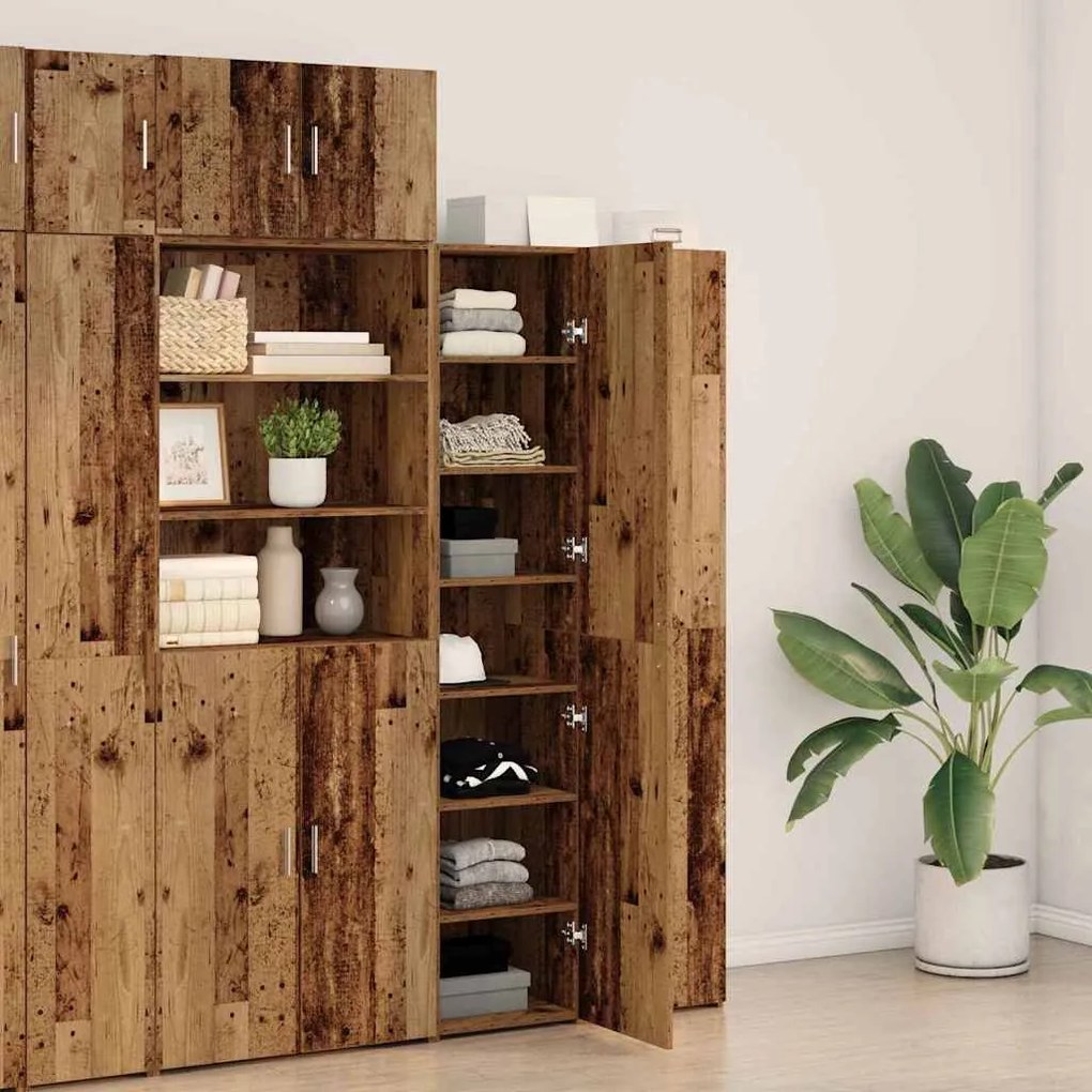 vidaXL Παλιό ξύλο 40 x 42,5 x 185 εκ. Επεξεργασμένο ξύλο