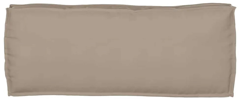 vidaXL Μαξιλάρι παλέτας για πάγκο Taupe 100 x 40 x 8 εκ Ύφασμα Oxford