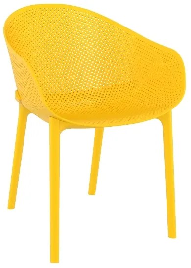 Siesta   Sky* Armchair Yellow PL  metax-01-00-2654 διάστ.60.0000 x 54.0000 x 81.0000
