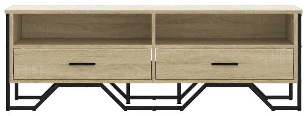 vidaXL Έπιπλο Τηλεόρασης Sonoma Δρυς 122x34x41 εκ. Επεξεργασμένο Ξύλο