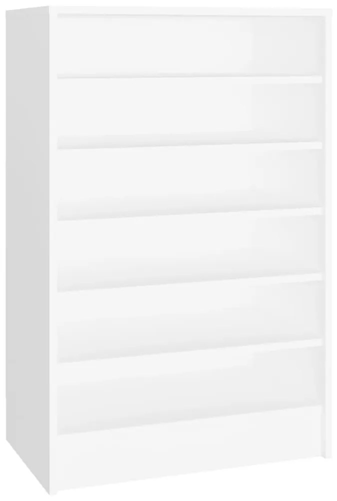 vidaXL Παπουτσοθήκη Λευκή 60 x 35 x 92 εκ. από Μοριοσανίδα
