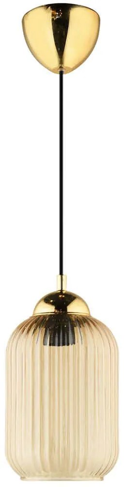 Φωτιστικό Οροφής 433NUV1149 Φ10x70cm 1xE27 40W Honey-Gold Opviq