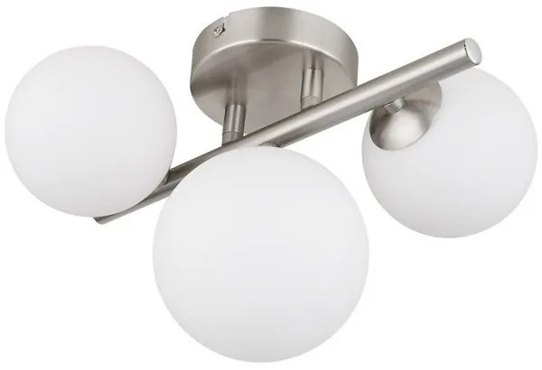 Πλαφονιέρα Φωτιστικό Οροφής 3xG9 LED 3,5W Νίκελ Riha 56140-3W Globo Lighting-56140-3W-Νίκελ Ματ 56140-3W