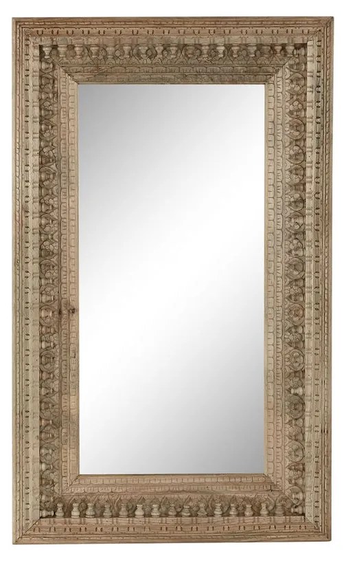 Τοίχο καθρέφτη Home ESPRIT Φυσικό 90 X 4 X 150 cm