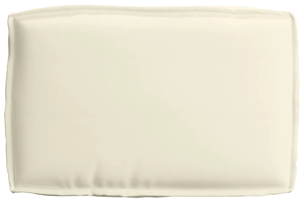 vidaXL Μαξιλάρι Παλετών για Καθίσμα Κρεμ 60x40x8 εκ. Πολυεστερικό