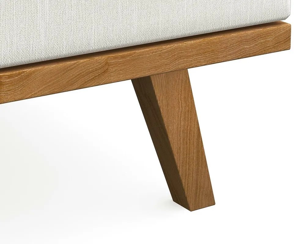 Γωνιακός Καναπές Seattle K120, Δρυς, Beige, 220x160x85cm, Πόδια: Ξύλο | Epipla1.gr