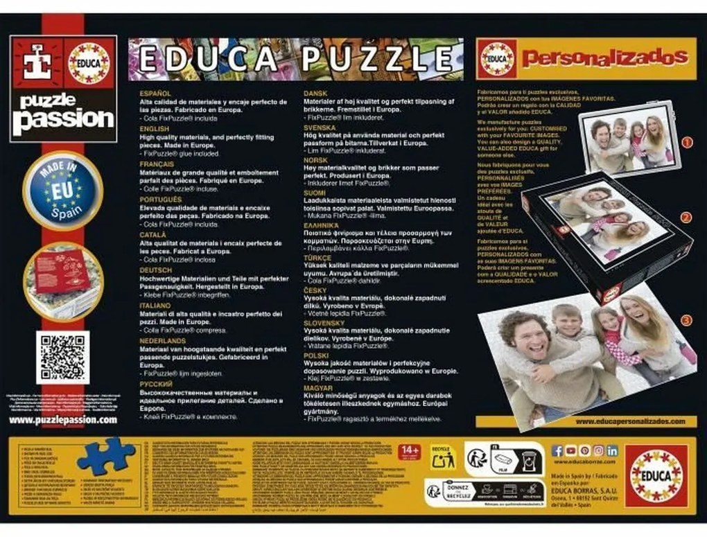 Παζλ Educa Collage de Conchas 1000 Τεμάχια