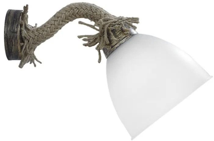 Απλίκα Φωτιστικό Τοίχου 1xE27 Μπρονζέ Σχοινί Public Rope Ovo UT-26ΑΡ 31-1199 Heronia Lighting -31-1199-Μπρονζέ 31-1199