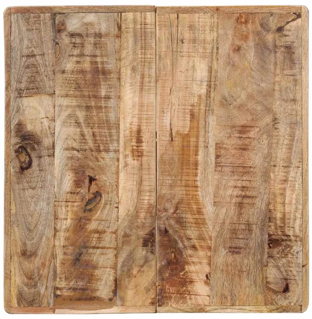 vidaXL Τραπέζι Bistro 60 x 60 x 77 εκ. Ακατέργαστο Ξύλο Μάνγκο