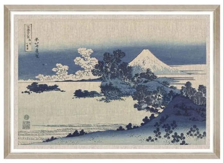 Κάδρο Shichiri Ga Hama By Hokusai FA13134 100X70 MindTheGap Οριζόντιοι Ξύλο