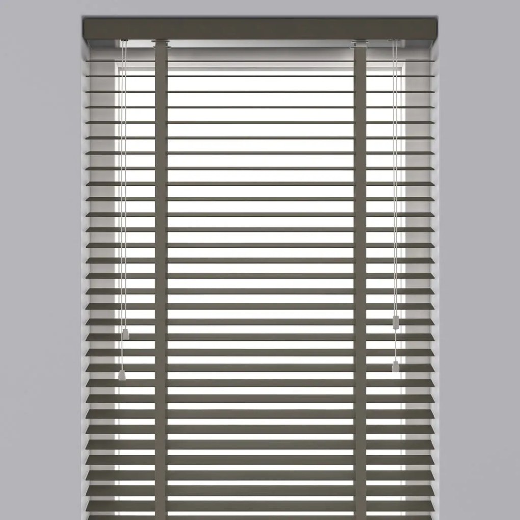 Decosol Στόρι με Οριζόντιες Περσίδες Taupe 160x180 εκ. 50 χιλ. Ξύλινο
