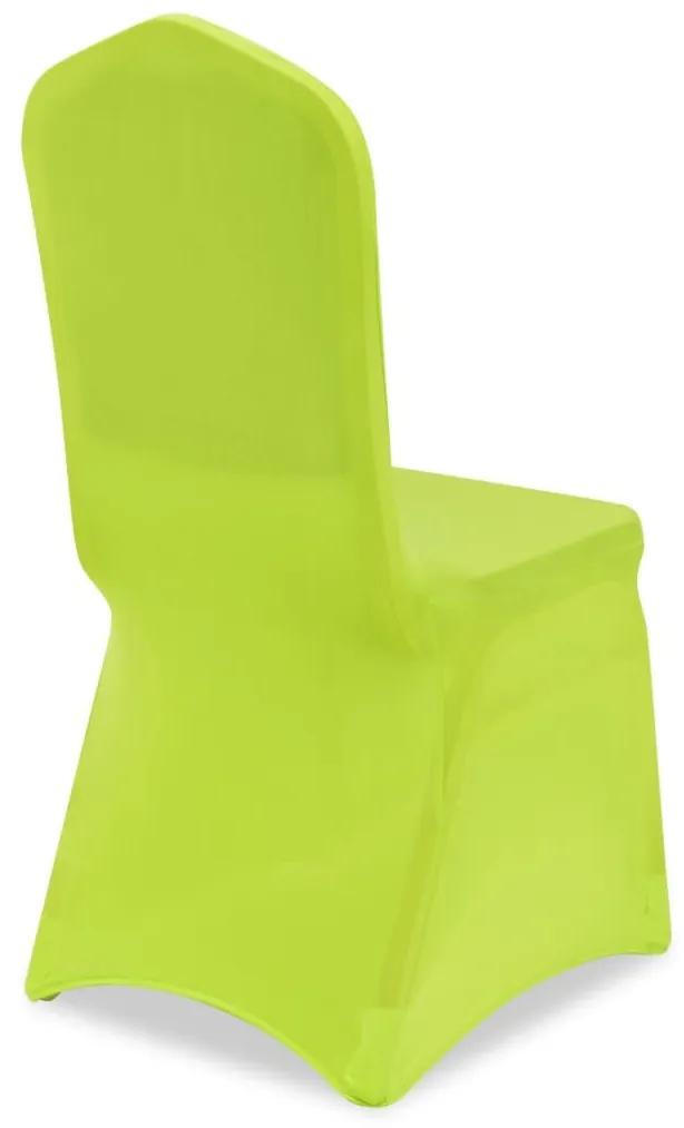 Καλύμματα Καρέκλας Ελαστικά 6 τεμ. Πράσινα - Πράσινο