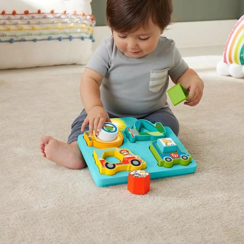 Παιδικό παζλ Fisher-Price Oχημάτων