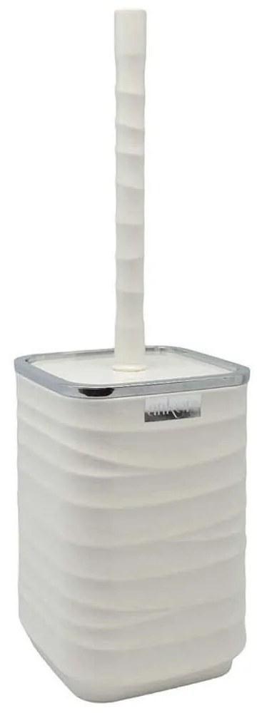 Πιγκάλ Luna 830039 10,5x10,5x16,5cm White-Silver Ankor Plastic