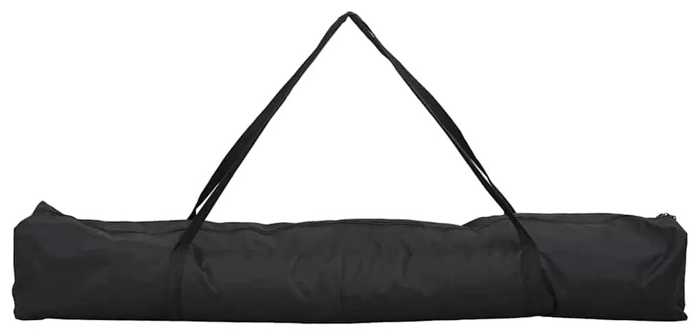 vidaXL Μπέιζμπολ & Σόφτμπολ Μαύρο 702 x 369,5 x 243,5 cm Πολυεστέρας