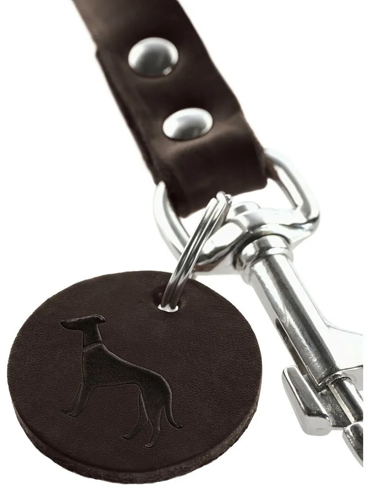 Λουρί Σκύλου Hunter Καφέ 2 m Ρυθμιζόμενο Δέρμα