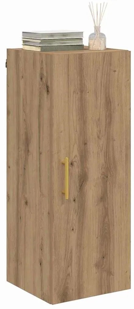 vidaXL Επιτοίχιο ντουλάπι Artisan Oak 34,5 x 34 x 90 εκ.