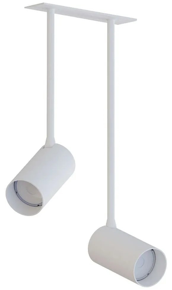 Φωτιστικό Οροφής - Σποτ Mono Surface Long 7736 2xGU10 10W White Nowodvorski Metal, Plastic