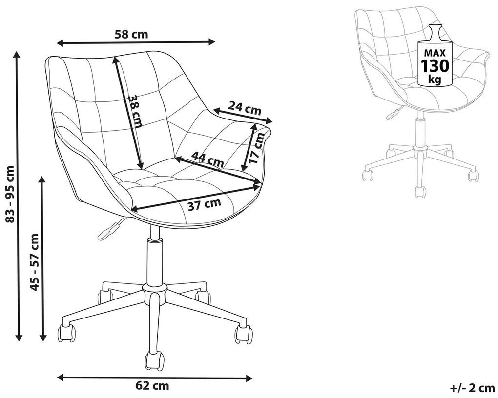 Καρέκλα γραφείου Berwyn 921, Τριανταφυλλί, 83x62x62cm, 9 kg, Με μπράτσα, Με ρόδες, Μηχανισμός καρέκλας: Economic | Epipla1.gr