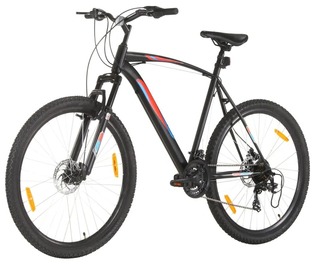 vidaXL Ποδήλατο Mountain 29'' Μαύρο με 21 Ταχύτητες & Σκελετό 53 εκ.