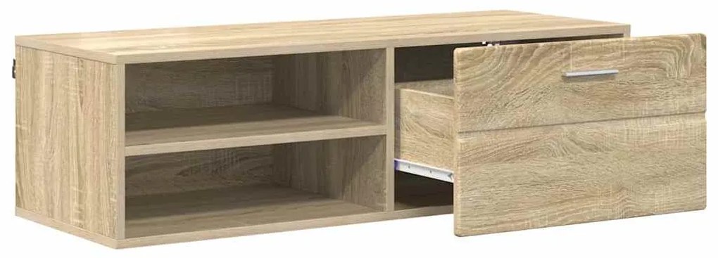 vidaXL Ντουλάπι TV Sonoma Δρυς 100.5 x 39 x 30 εκ Επεξεργασμένο ξύλο