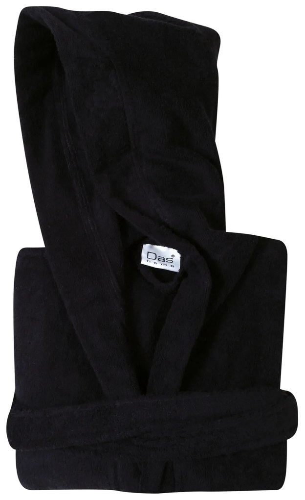 ΜΠΟΥΡΝΟΥΖΙ EXTRA LARGE DAS HOME -  BLACK CASUAL  5910