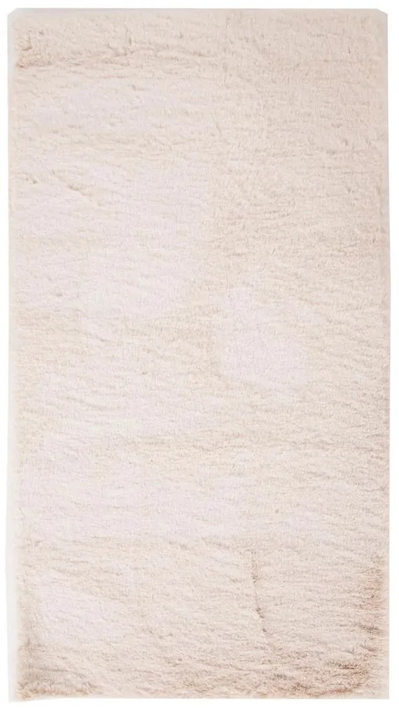 Γούνινο Στρογγυλό Χαλί (Φ200) Royal Carpet Bunny Rabbit Beige