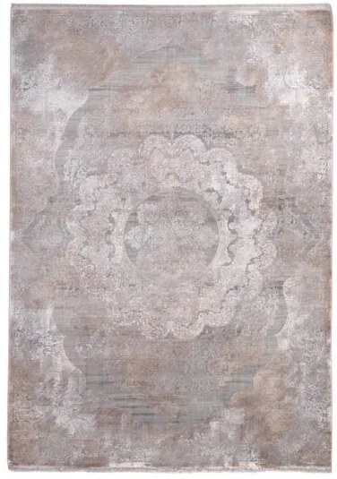 Μοντέρνο Χαλί Bamboo Silk  6864A L. Grey D. Beige 200 x 300