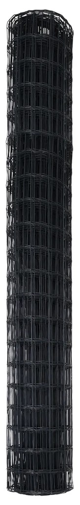 vidaXL Ευρωπαϊκός Γκρίζος Φράχτης 1,6 x 10 m Σίδηρος