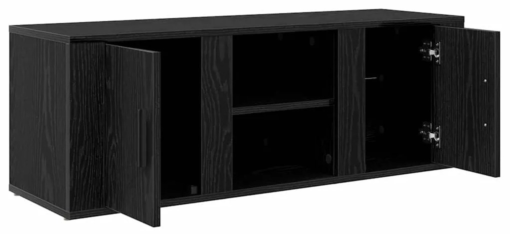 vidaXL Ντουλάπι TV Μαύρη Οξυά 100 x 31,5 x 35 εκ Επεξεργασμένο ξύλο