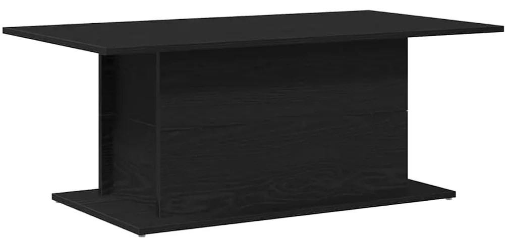vidaXL Τραπεζάκι σαλονιού Μαύρη δρυς 102 x 55.5 x 40 cm